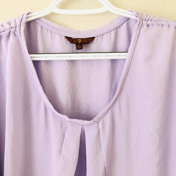 7 For All Mankind Beautiful spring top with open shoulder detail - Picture 4 of 5